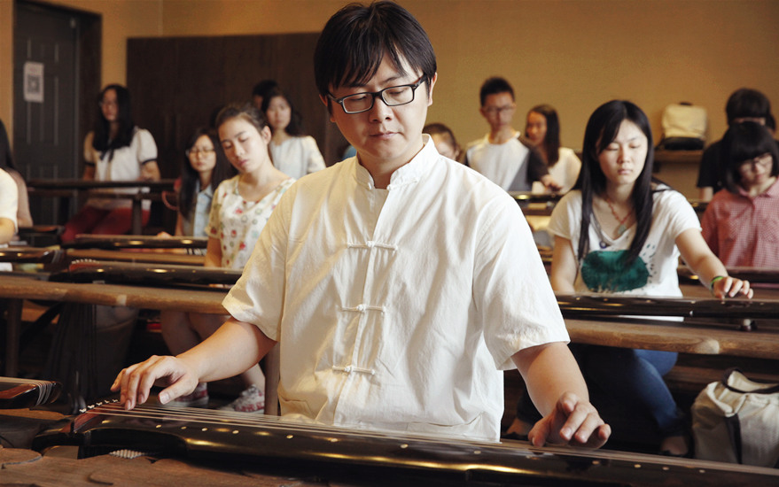 中国人民大学到访的学生们